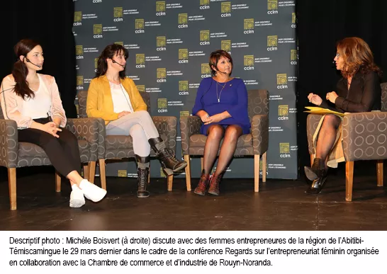 Panel de femmes.
