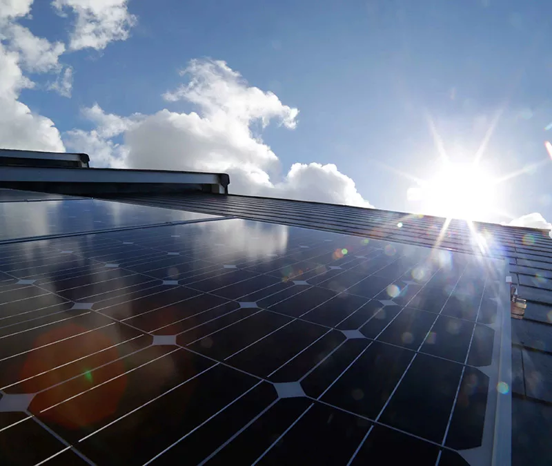 Panneau solaire.