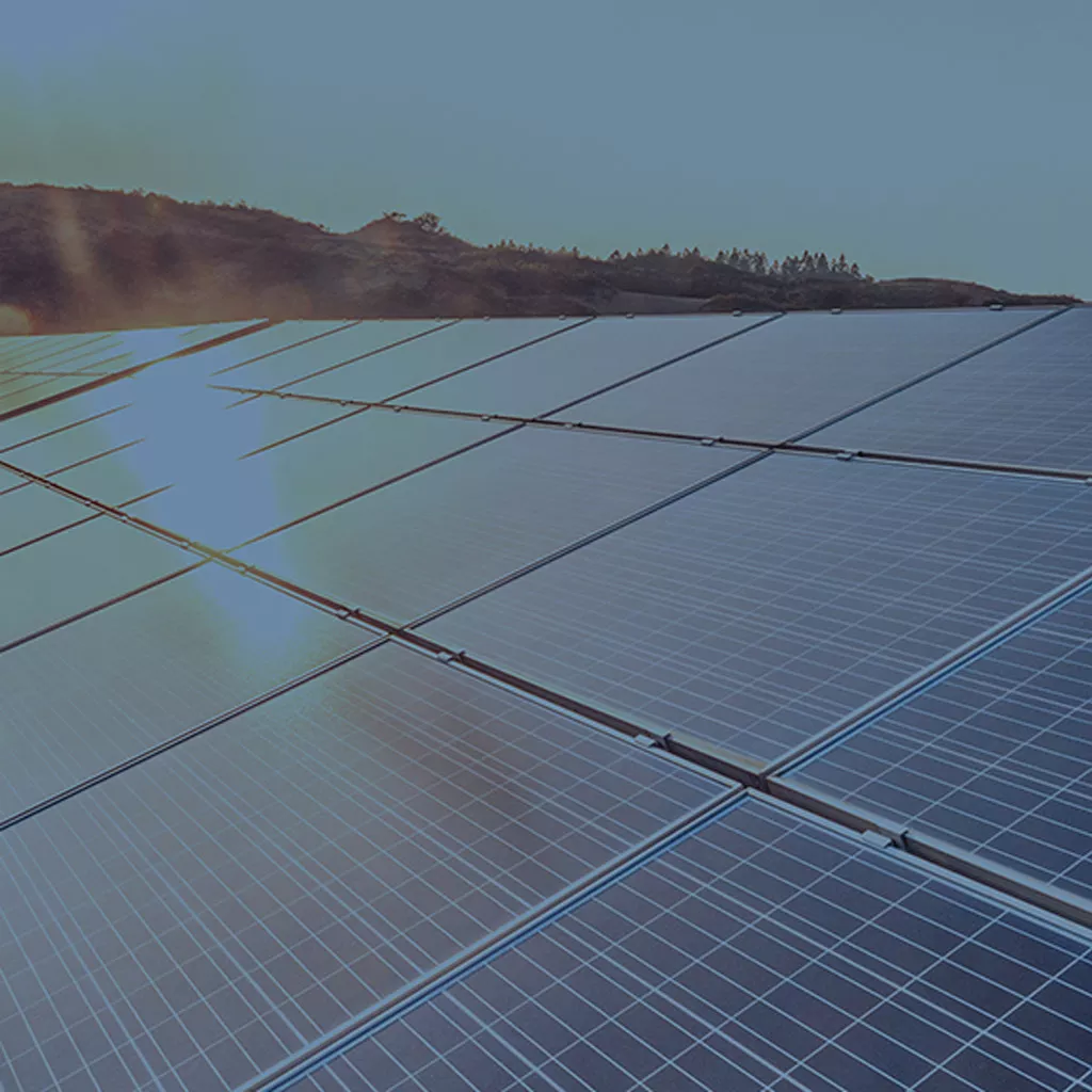 Image de panneaux solaires.