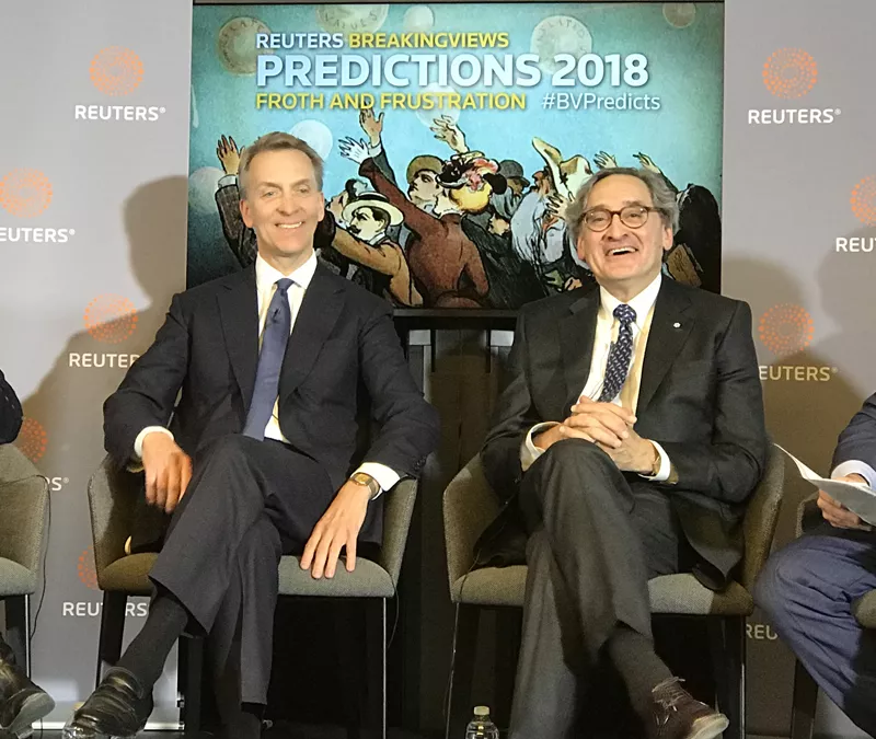 Reuters Breakingviews Predictions 2018 Panel.