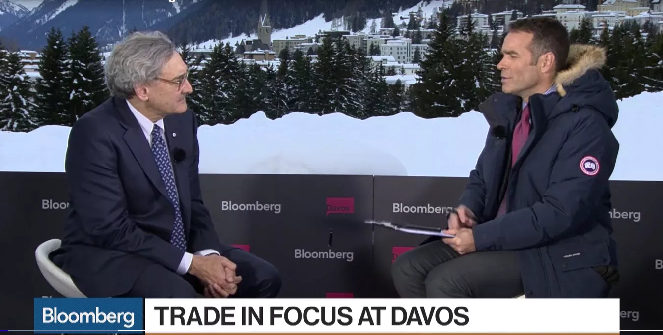 Vidéo de Michael Sabia en entrevue à Bloomberg TV, en anglais seulement.