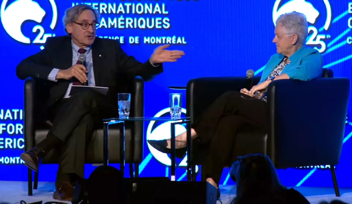Michael Sabia en entrevue avec Gina McCarthy