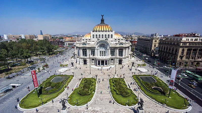 Photo of Mexico City.