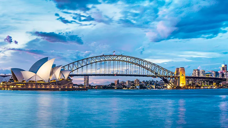 Photo of downtown Sydney.