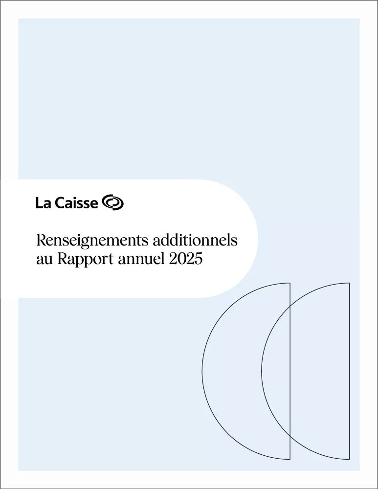 Renseignements additionnels 2025.