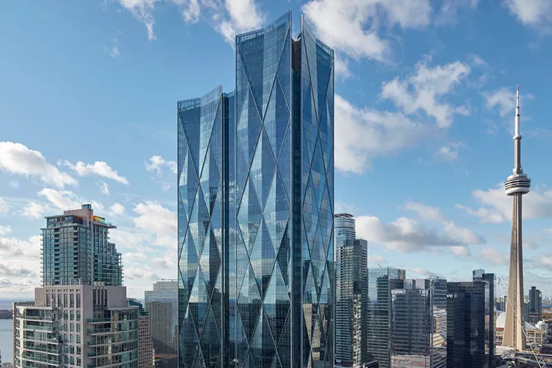CIBC SQUARE tower in Toronto.