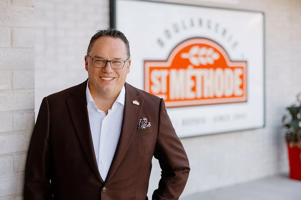 Daniel Lacoste, vice-président aux ventes, au marketing et à la distribution, Boulangerie St-Méthode