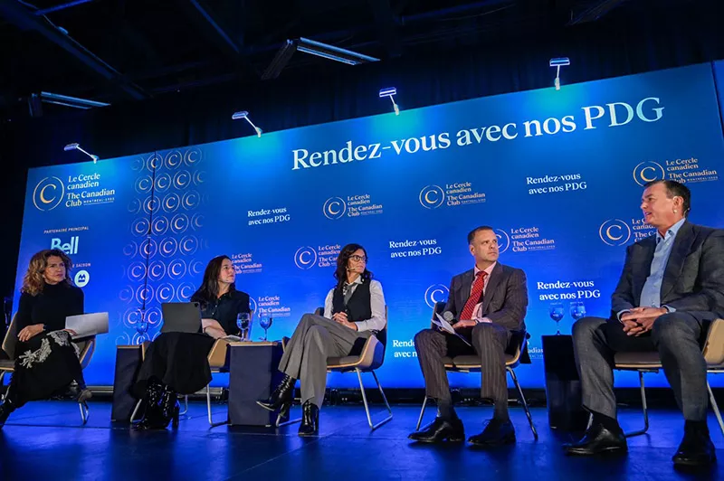 Kim Thomassin au Cercle Canadien 2024.