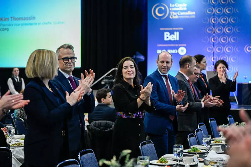 Kim Thomassin au Cercle Canadien 2024.