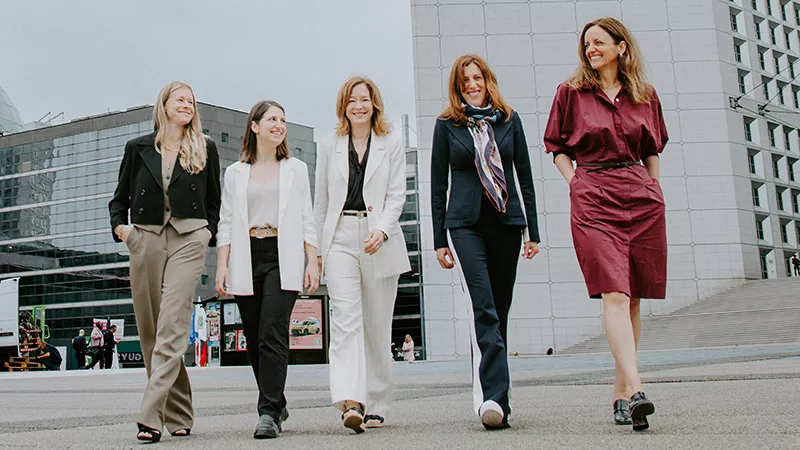 Marie-Noëlle Hamelin, Virginie Boivin, Marie-Josée Gagnon, Caroline Ménard and Isabelle Marquis.
